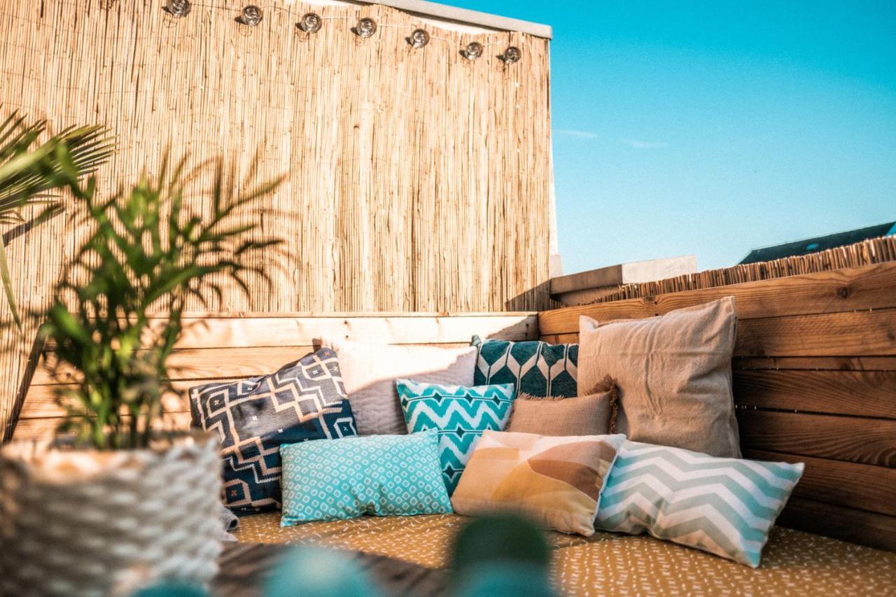 Appartamento The Kalifornia I Stilvoll Mit Urlaubsfeeling I Dachterrasse I Klima Karlsruhe Esterno foto