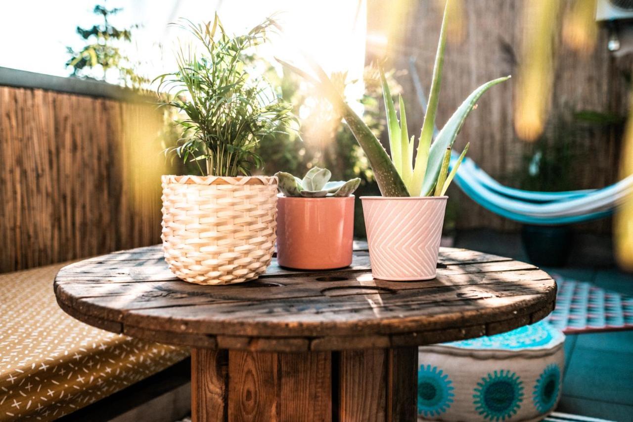 Appartamento The Kalifornia I Stilvoll Mit Urlaubsfeeling I Dachterrasse I Klima Karlsruhe Esterno foto