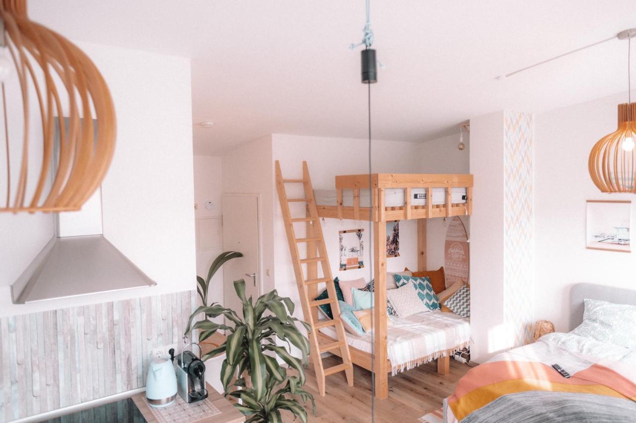 Appartamento The Kalifornia I Stilvoll Mit Urlaubsfeeling I Dachterrasse I Klima Karlsruhe Esterno foto